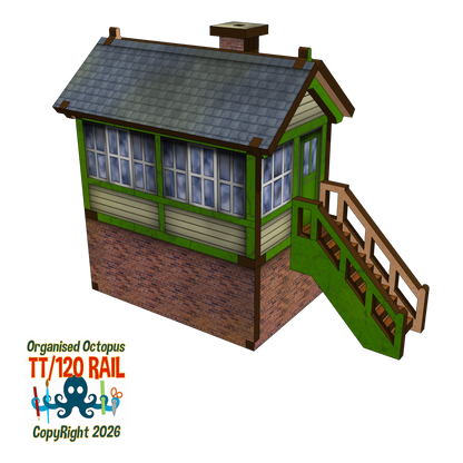 TT:120 Traditional Type Signal Box RH