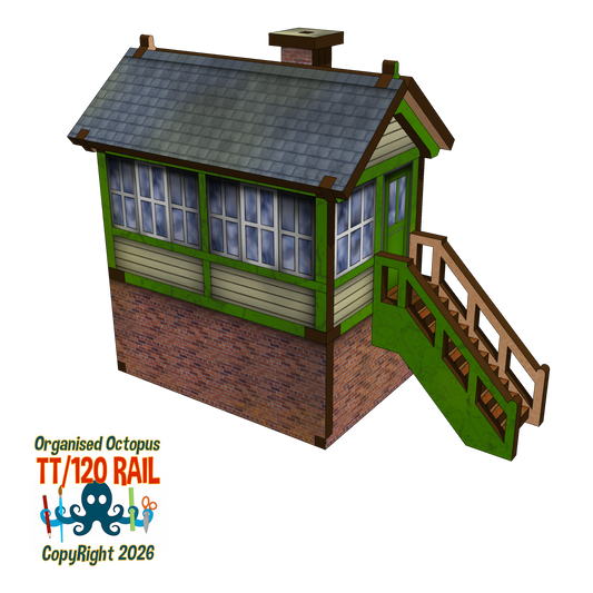 TT:120 Traditional Type Signal Box RH