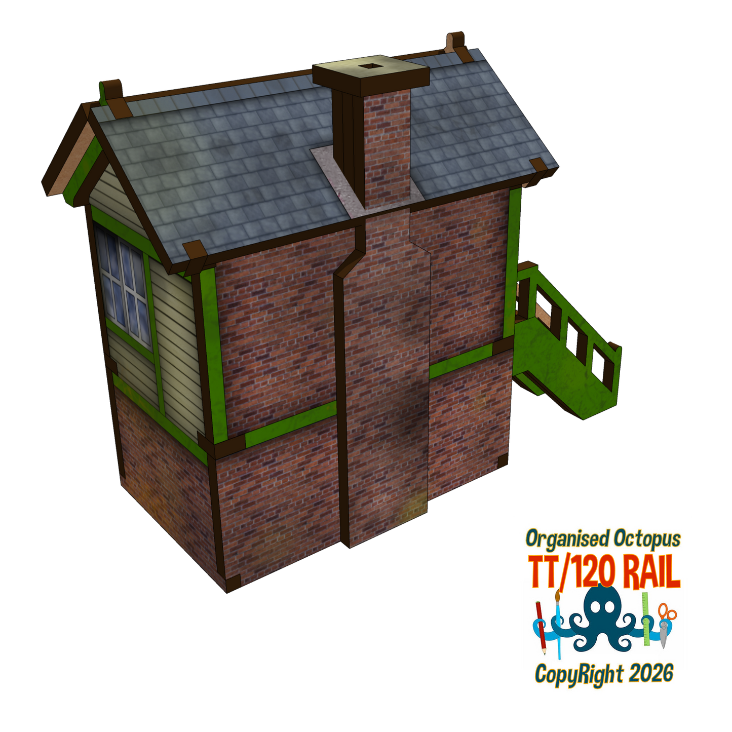 TT:120 Traditional Type Signal Box LH