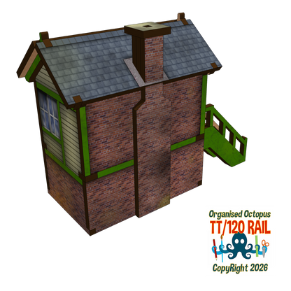 TT:120 Traditional Type Signal Box LH