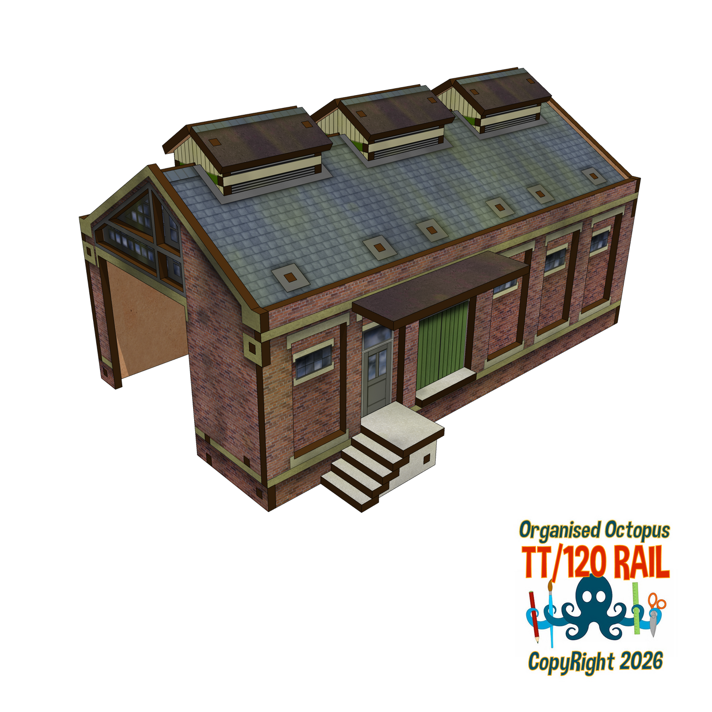 TT:120 1930s Engine Shed