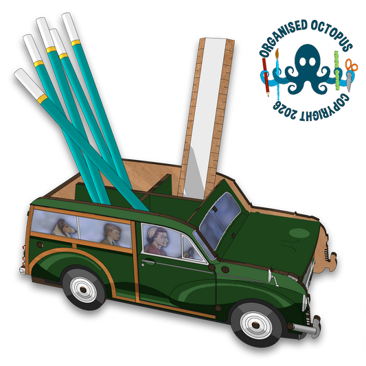 Morris Traveller (Dark Green)
