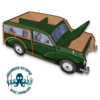 Morris Traveller (Dark Green)