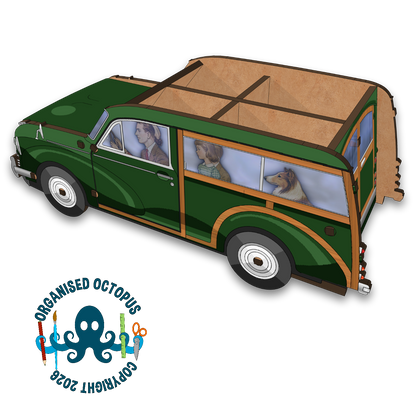 Morris Traveller (Dark Green)