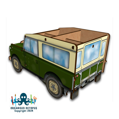 SWB Landrover MK2 (Dark Green)