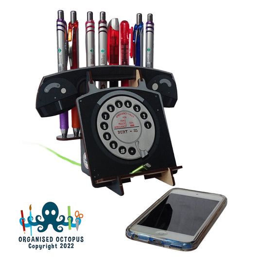 Retro Telephone - Mobile Phone Stand