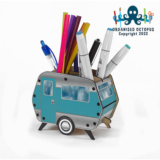 Holiday Caravan Sky Blue