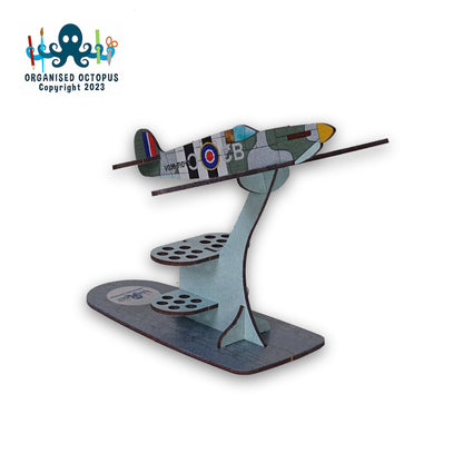 Super Marine Spitfire Brush Holder (Green - Grey)