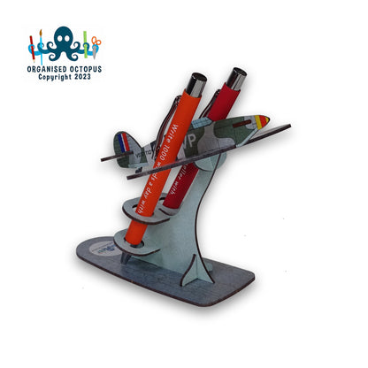 Hawker Hurricane Pen Holder (Green Grey)