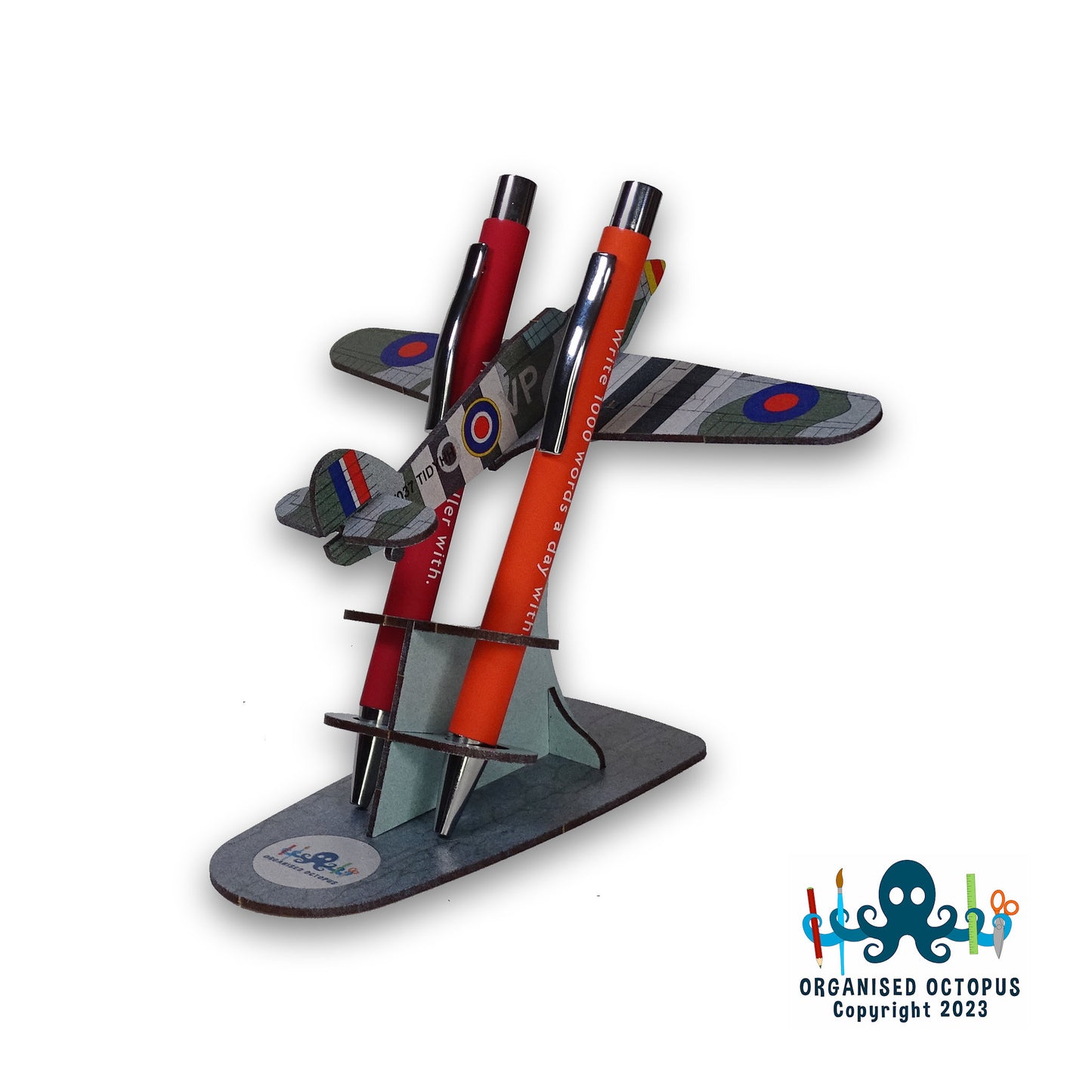 Hawker Hurricane Pen Holder (Green Grey)